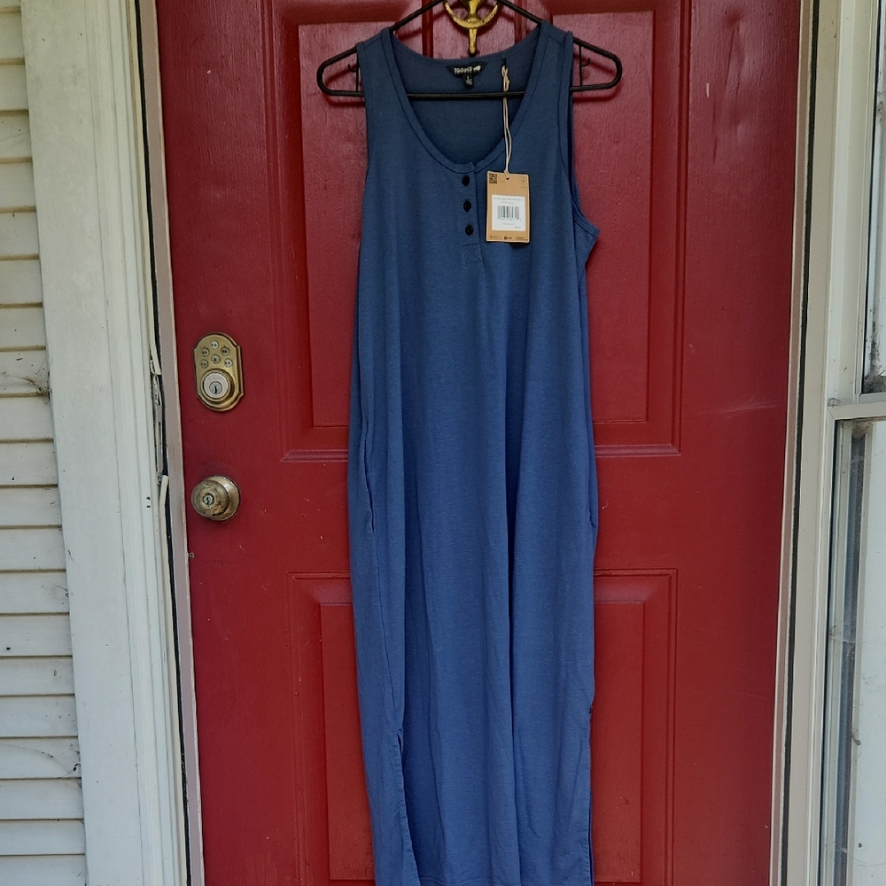 Toad&Co Blue Maxi Dress